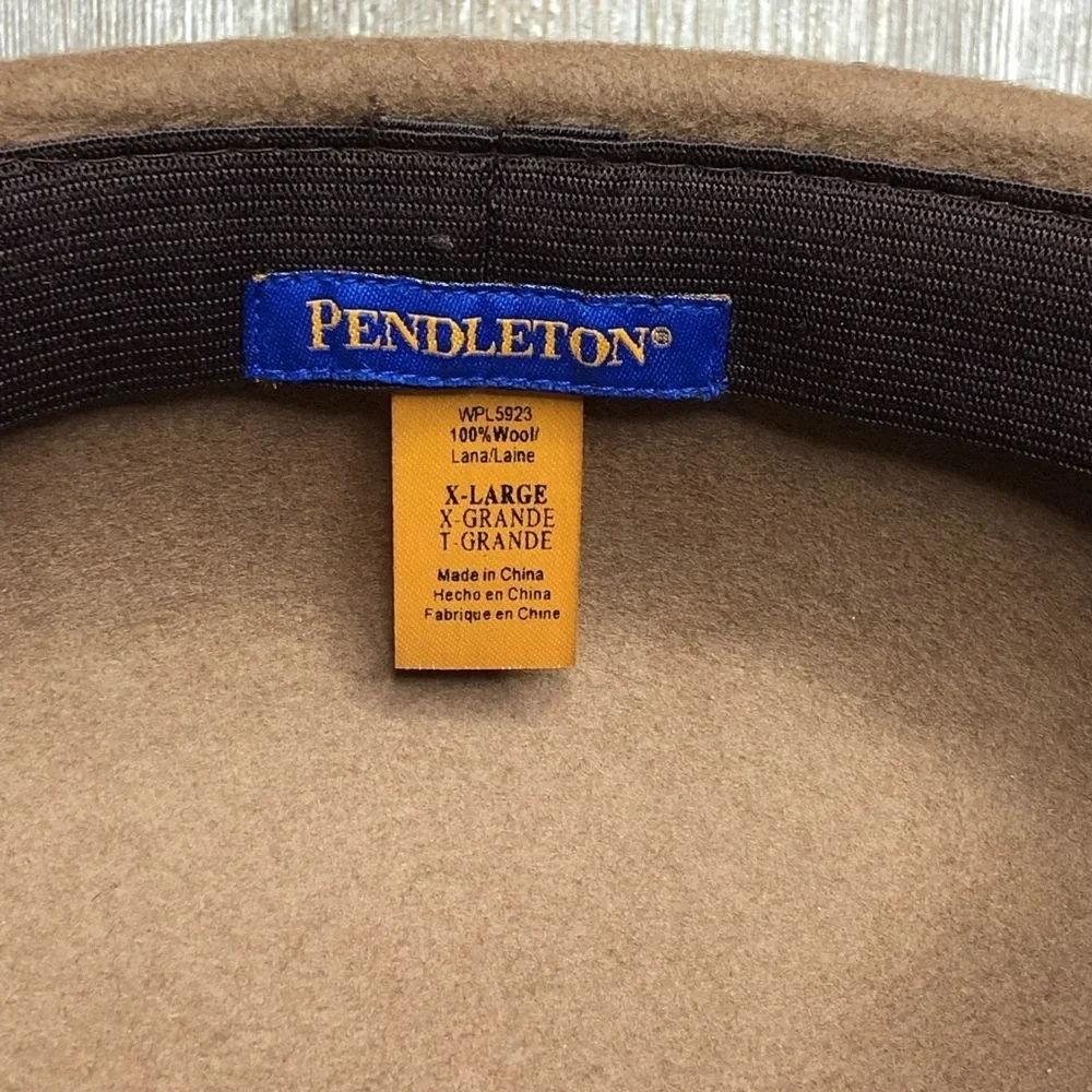 Pendleton Wool Felt Camel Brown Hat